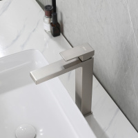 Смеситель ABBER Daheim AF8211SP для раковины, сатин - Gidratop.ru изображение