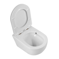 Унитаз подвесной безободковый с сиденьем CEZARES RELAX CZR-3806-53-TH-TOR/SC - Gidratop.ru изображение