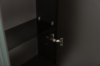 PORTOFINO Колонна подвесная с одной распашной дверцей, реверсивная 55966 Verde opaco, 35x20x115 - Gidratop.ru изображение