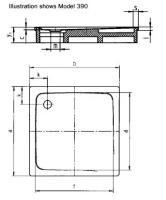 Поддон душевой Kaldewei Superplan Mod 390-2 90 x 90 x h12 cм, 4469.3500.0001 anti-slip - Gidratop.ru изображение