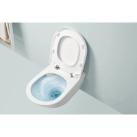 Подвесной унитаз Villeroy&Boch Subway 3.0 с сиденьем QuickRelease и Soft-Closing, 4670TSR1, альпийский белый, CeramicPlus - Gidratop.ru изображение