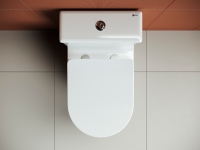 Напольный пристенный унитаз Highlight Rimless - Gidratop.ru изображение