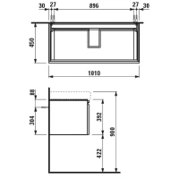 Тумба под раковину Laufen Pro S 4.8355.2.096.463.1 - Gidratop.ru изображение