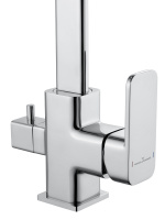 Смеситель для кухни с подключением фильтра WONZON & WOGHAND, Хром (WW-88458004-CR) - Gidratop.ru изображение