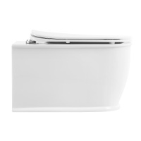 Унитаз подвесной безободковый BelBagno PRADO BB10150CH/BB10150SC - Gidratop.ru изображение