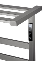 Полотенцесушитель электрический WONZON & WOGHAND FRANKFURT, Темный графит (WW-A1026-GM) - Gidratop.ru изображение