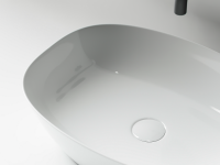 Умывальник чаша накладная овальная Element 500x380x140мм - Gidratop.ru изображение