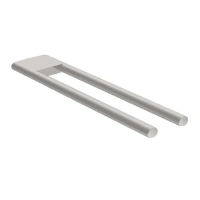 Полотенцедержатель Keuco Edition 400 11518050000 двойной, 45 см, никель шлифованный - Gidratop.ru изображение