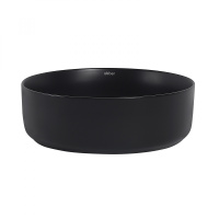 Раковина накладная ABBER Bequem AC2108MB черная матовая - Gidratop.ru изображение