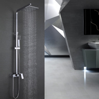 Душевая стойка ABBER Daheim AF8220L без излива, хром - Gidratop.ru изображение