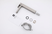 Смеситель ABBER Daheim AF8211SP для раковины, сатин - Gidratop.ru изображение