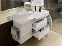 Тумба под раковину Laufen Palace New 4.0135.2.075.463.1 149 см, цвет белый матовый - Gidratop.ru изображение