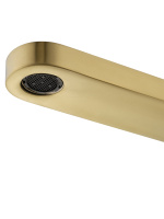 Смеситель для ванны напольного монтажа WONZON & WOGHAND STICK, Брашированное золото (WW-88649901- BG) - Gidratop.ru изображение