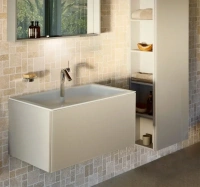 Тумба под раковину Keuco Plan 80 x 60.5 см подвесная, белый, 32962180000 - Gidratop.ru изображение