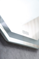 Зеркало со встроенным светильником, сенсорным выключателем и подогревом SPC-OTT-800-800-LED-TCH-WARM, 12W, 220-240V, 800x30x800 - Gidratop.ru изображение