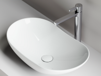 Умывальник чаша накладная овальная  Element 620x360x145мм - Gidratop.ru изображение