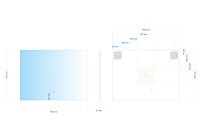 Зеркало ABBER See AG6103SL-0.8 с подсветкой, сенсорный выключатель, диммер - Gidratop.ru изображение