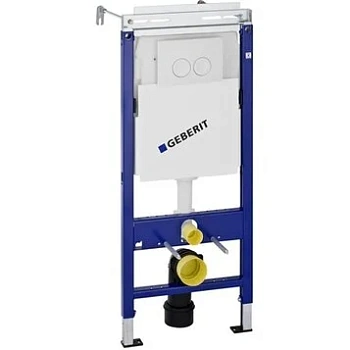 Инсталляция Geberit DuofixUP 182 Платтенбау 458.161.11.1 унитаза с клавишей, белая