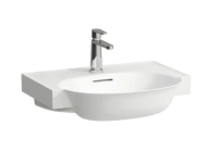Раковина Laufen New Classic 8.1385.3.000.104.1 60 х 48 х 16.5 см, SaphirKeramik, 1 отверстие, белый глянцевый - Gidratop.ru изображение