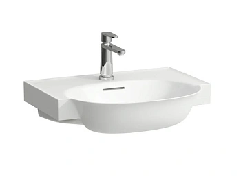 Раковина Laufen New Classic 8.1385.3.400.104.1 60 х 48 х 16.5 см, SaphirKeramik, LCC, 1 отверстие, белый