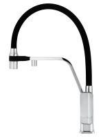 Смеситель для кухни с гибким изливом и подключением фильтра WONZON & WOGHAND, Хром (WW-88458013-CR) - Gidratop.ru изображение