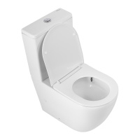 Унитаз-компакт безободковый BelBagno SFERA-TOR BB2141CP-TOR/SC/BB2141T - Gidratop.ru изображение