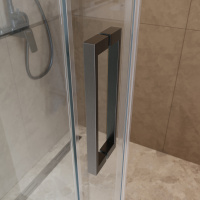 Душевая дверь BelBagno SOFT_CLOSE-1-BF-1-140-C-GM - Gidratop.ru изображение