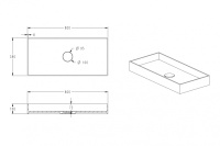 Раковина накладная ABBER Stein AS2622 белая матовая - Gidratop.ru изображение