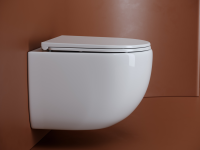 Подвесной унитаз UP безободковый, смыв торнадо - Gidratop.ru изображение