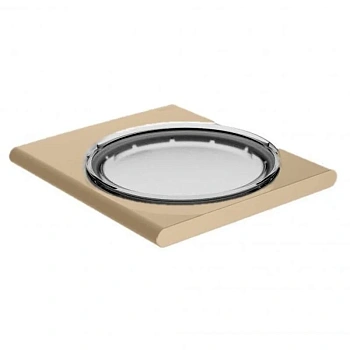 Мыльница Keuco Edition 400 11555039000, бронза шлифованная