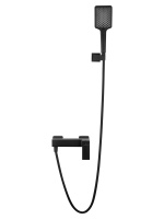 Смеситель для душа WONZON & WOGHAND CUBE 2.0, Черный матовый (WW-88048068-MB) - Gidratop.ru изображение