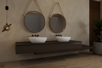 Раковина накладная ABBER Stein AS2636 белая матовая - Gidratop.ru изображение