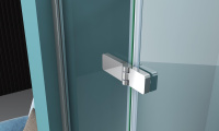 Душевая дверь BelBagno KRAFT-B-12-60/20-C-Cr-R - Gidratop.ru изображение