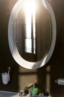 Зеркало Laufen The New Classic 4.0607.0.085.757.1 50 х 8 х 70 см, с Led подсветкой, белый матовый - Gidratop.ru изображение