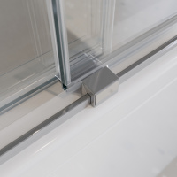 Душевая шторка на ванну CEZARES TANDEM-SOFT-VF-2-200/145-C-Cr-IV - Gidratop.ru изображение