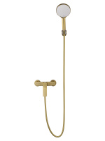 Смеситель для душа WONZON & WOGHAND, Брашированное золото (WW-B2585-BG) - Gidratop.ru изображение