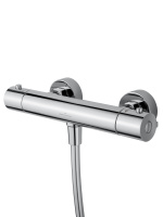Смеситель для душа с термостатом WONZON & WOGHAND INN 3, Хром (WW-B2065-A-CR) - Gidratop.ru изображение