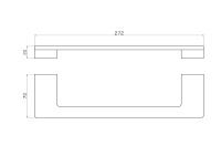 Вешалка для полотенец WONZON & WOGHAND ECLIPSE, Черный (WW-9113-BL) - Gidratop.ru изображение