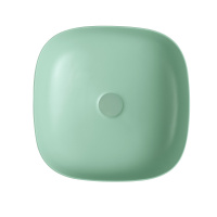 Раковина накладная ABBER Rechteck AC2217MBG зеленая матовая - Gidratop.ru изображение