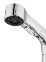 Смеситель для раковины с выдвижным изливом WONZON & WOGHAND, Хром (WW-121B108-CR) - Gidratop.ru изображение