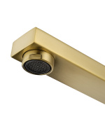 Смеситель для ванны WONZON & WOGHAND FLEX, Брашированное золото (WW-639906-BG) - Gidratop.ru изображение