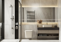 Унитаз ABBER Rechteck AC1201MBE подвесной светло-бежевый матовый, безободковый - Gidratop.ru изображение