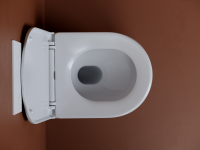 Подвесной унитаз UP безободковый, смыв торнадо - Gidratop.ru изображение