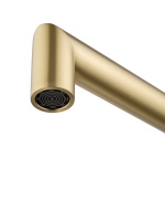 Смеситель для кухни WONZON & WOGHAND, Брашированное золото (WW-L1005-BG) - Gidratop.ru изображение