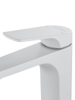 Смеситель для раковины WONZON & WOGHAND, Белый матовый (WW-A40492-MW) - Gidratop.ru изображение