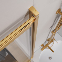 Душевая шторка на ванну CEZARES SLIDER-VF-11-90/150-C-BORO - Gidratop.ru изображение