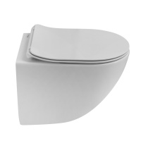 Унитаз подвесной безободковый BelBagno AMANDA-TOR BB051CH-TOR-FC/BB2034SC - Gidratop.ru изображение