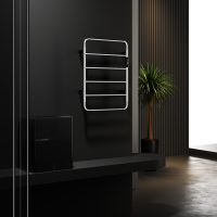 Полотенцесушитель электрический WONZON & WOGHAND WISMAR, Темный графит (WW-AL201-GM) - Gidratop.ru изображение