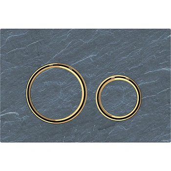 Клавиша смыва Geberit Sigma 115.652.JM.1 Type 21, сланец Mustang, латунь