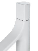 Смеситель для раковины высокий WONZON & WOGHAND The ONE, Белый матовый (WW-H1011-MW) - Gidratop.ru изображение